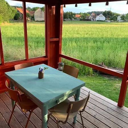 Tiny House Im Grünen Сasa de vacaciones Jesberg